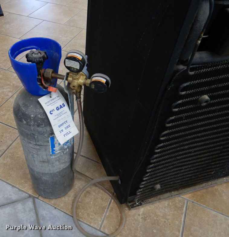 image for item DK7265 Glastender KC24-NC-BS1(R)  kegerator cooler