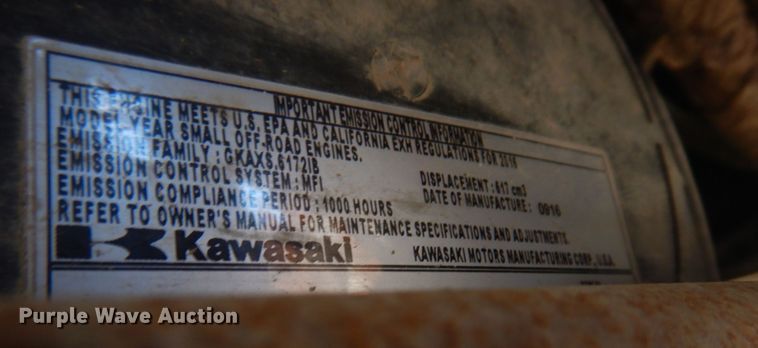 image for item DL4241 2017 Kawasaki Mule 4010  utility vehicle