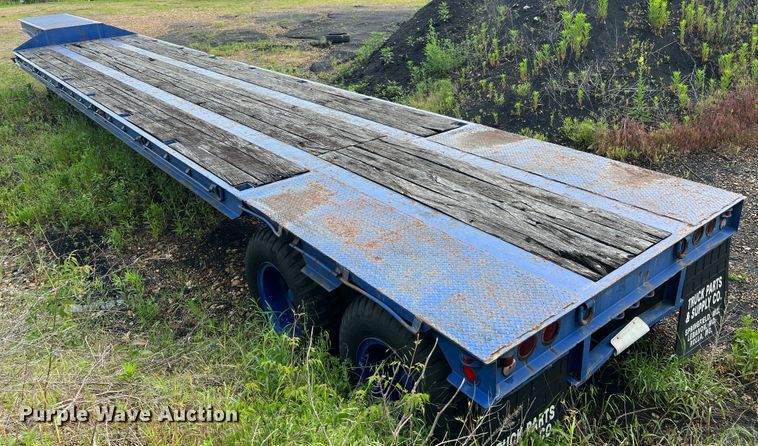 image for item DL4255 1969 Florida LBT20  drop deck trailer
