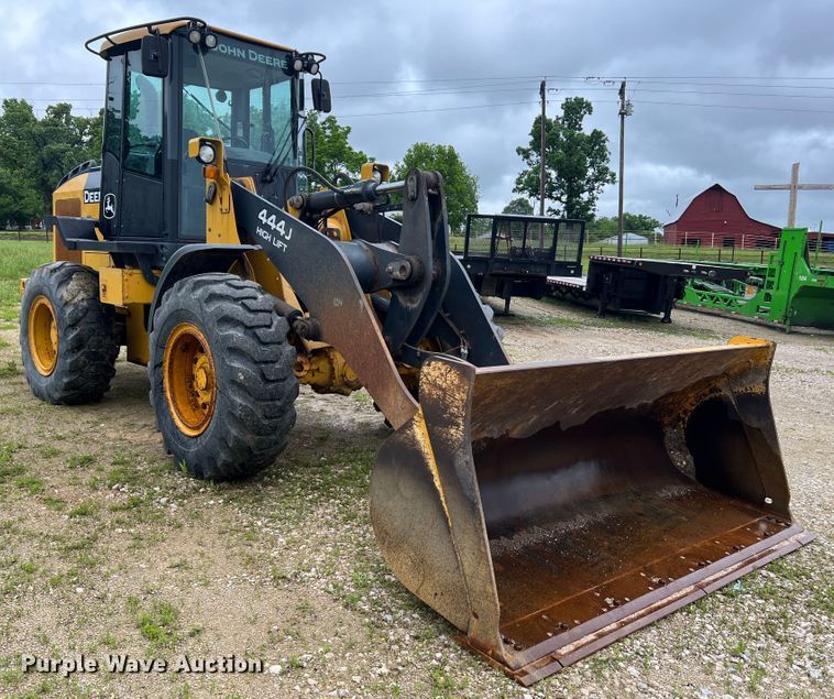 image for item DL4278 2007 John Deere 444J  high lift wheel loader