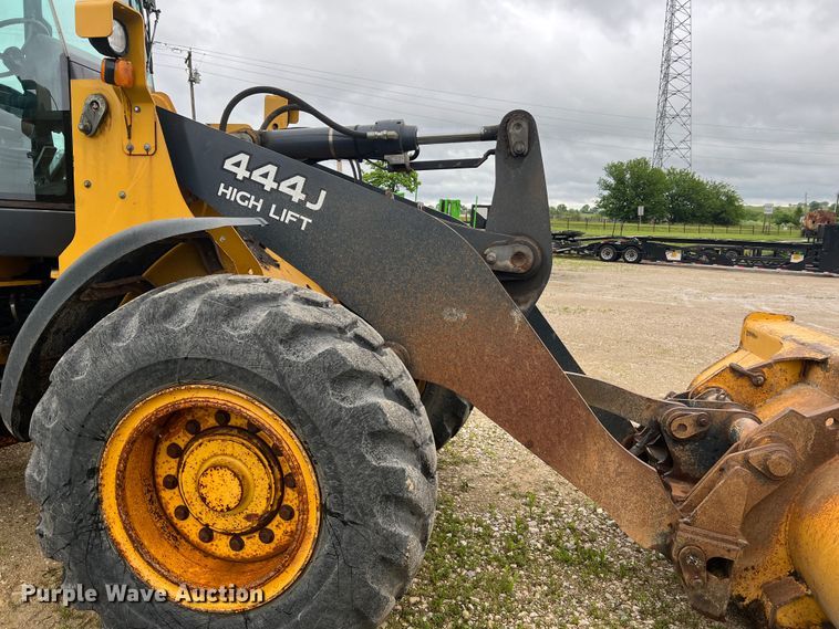 image for item DL4278 2007 John Deere 444J  high lift wheel loader