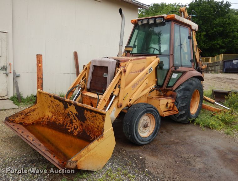 image for item DN1526 1992 Case 580 Super K  backhoe