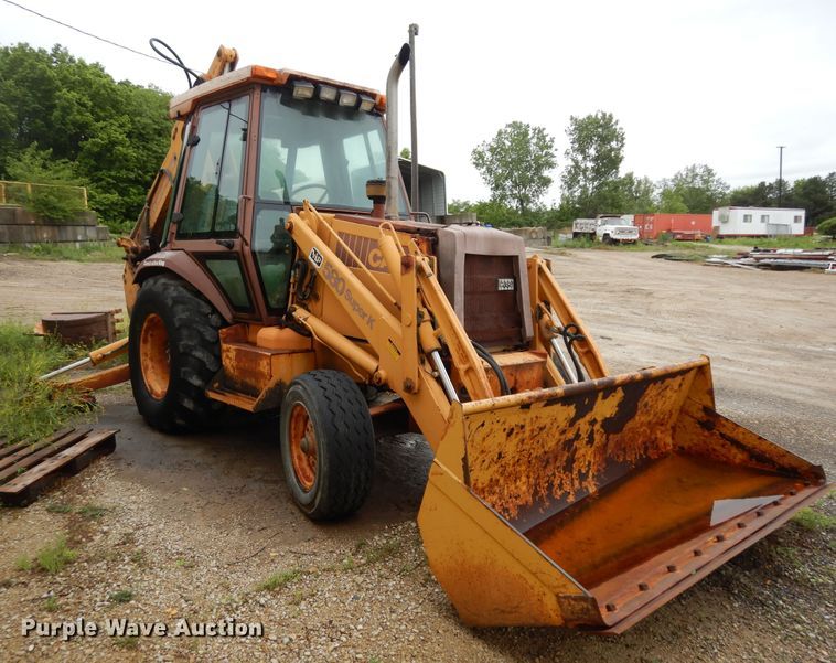 image for item DN1526 1992 Case 580 Super K  backhoe