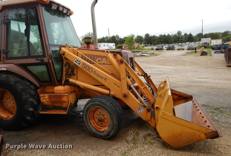image for item DN1526 1992 Case 580 Super K  backhoe