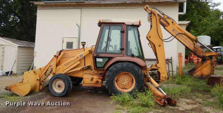 image for item DN1526 1992 Case 580 Super K  backhoe