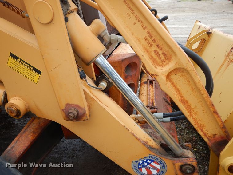 image for item DN1526 1992 Case 580 Super K  backhoe