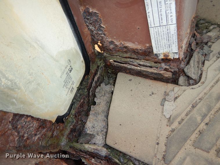 image for item DN1526 1992 Case 580 Super K  backhoe