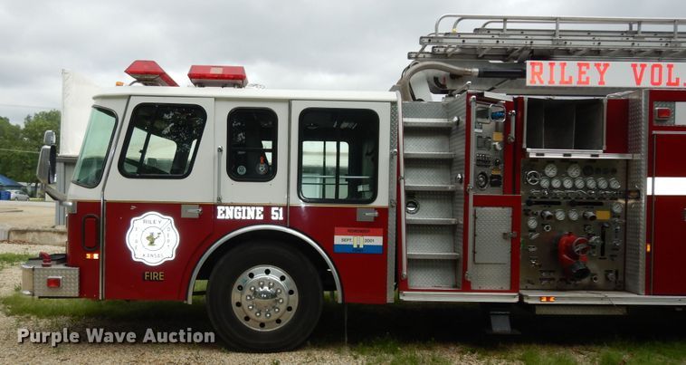 image for item DN1560 1989 Federal Eone  ladder fire truck