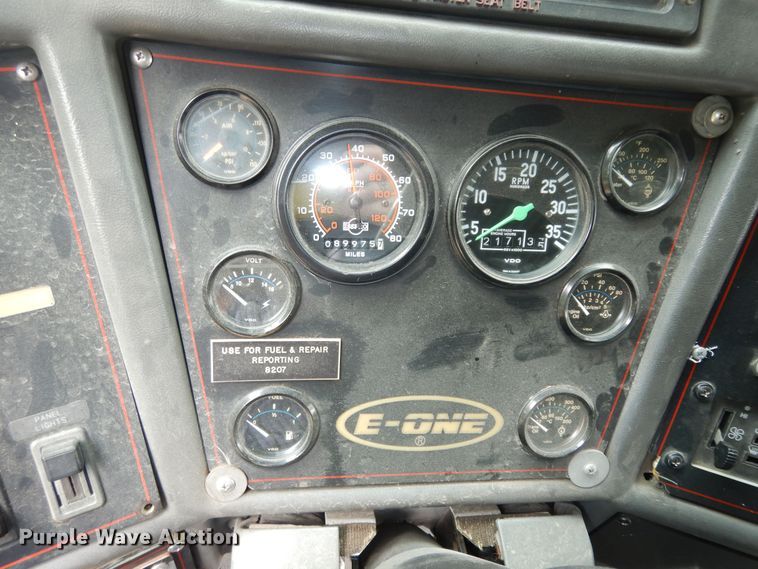 image for item DN1560 1989 Federal Eone  ladder fire truck