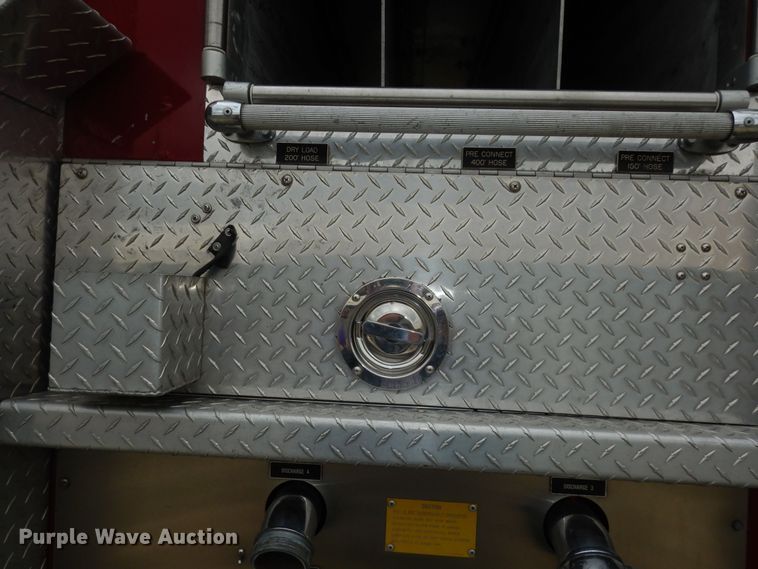 image for item DN1560 1989 Federal Eone  ladder fire truck
