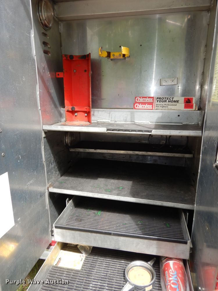 image for item DN1560 1989 Federal Eone  ladder fire truck