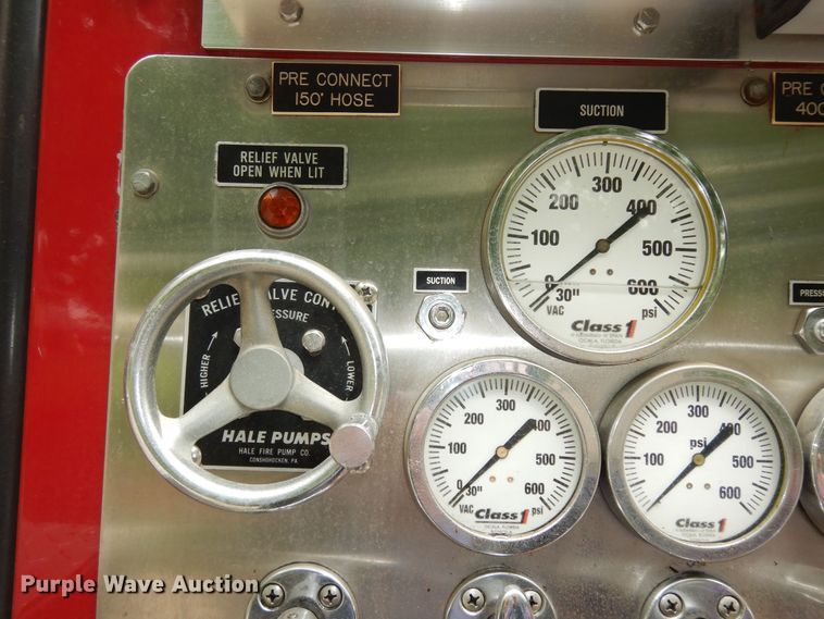 image for item DN1560 1989 Federal Eone  ladder fire truck