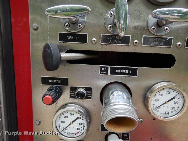 image for item DN1560 1989 Federal Eone  ladder fire truck
