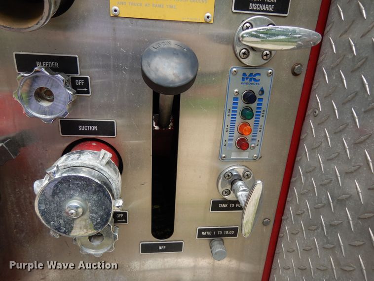 image for item DN1560 1989 Federal Eone  ladder fire truck
