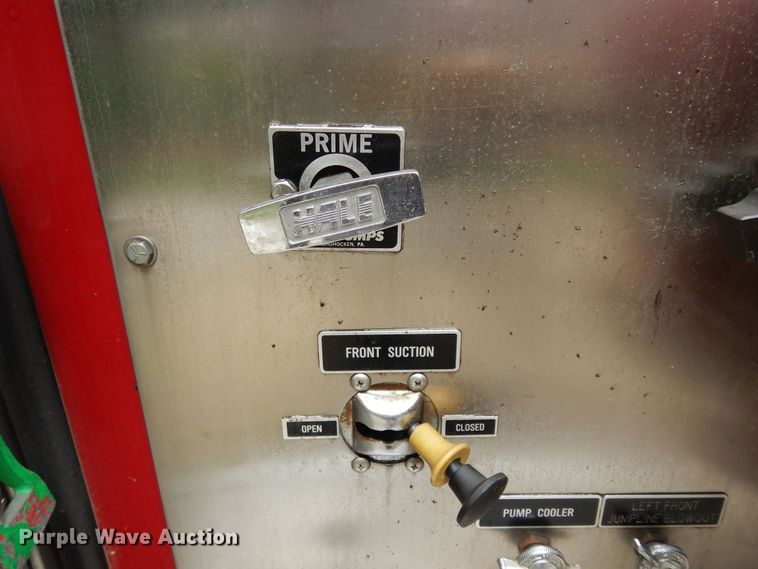 image for item DN1560 1989 Federal Eone  ladder fire truck