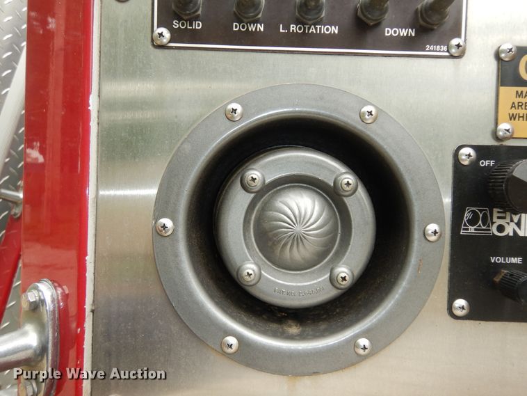 image for item DN1560 1989 Federal Eone  ladder fire truck