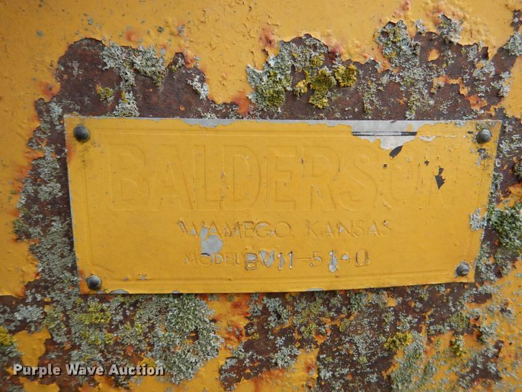 image for item DN7381 Balderson V-plow snow plow