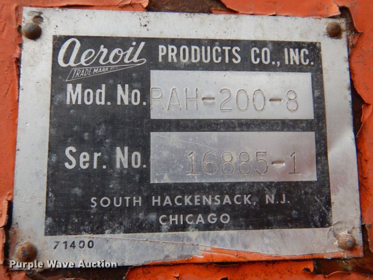 image for item DN7382 Aeroil RAH-200-8  melter applicator