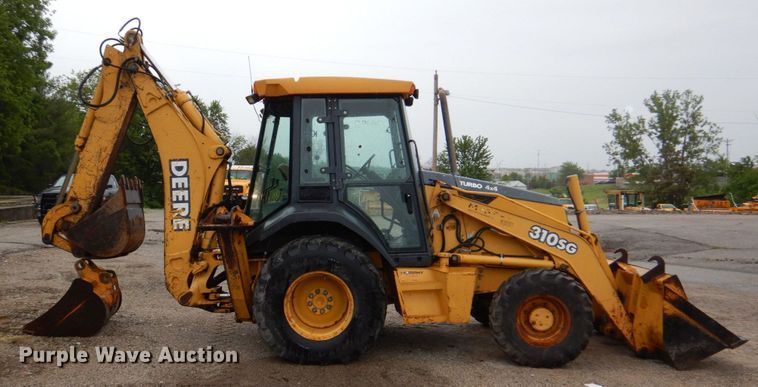 image for item DN7443 2001 John Deere 310SG  backhoe