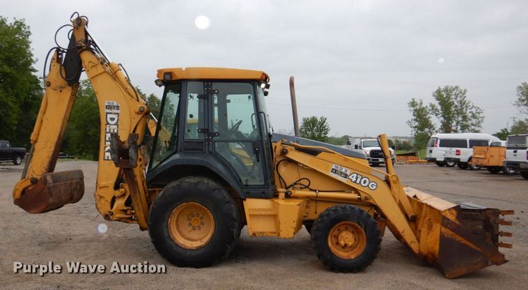 image for item DN7444 2003 John Deere 410G  backhoe