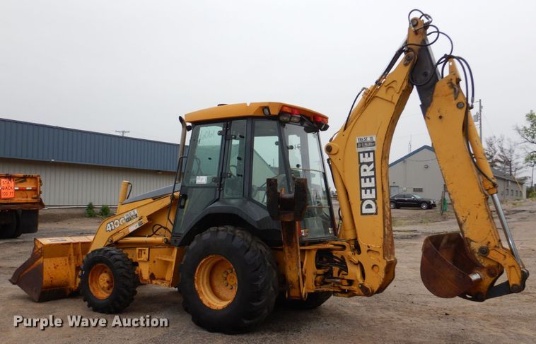 image for item DN7444 2003 John Deere 410G  backhoe