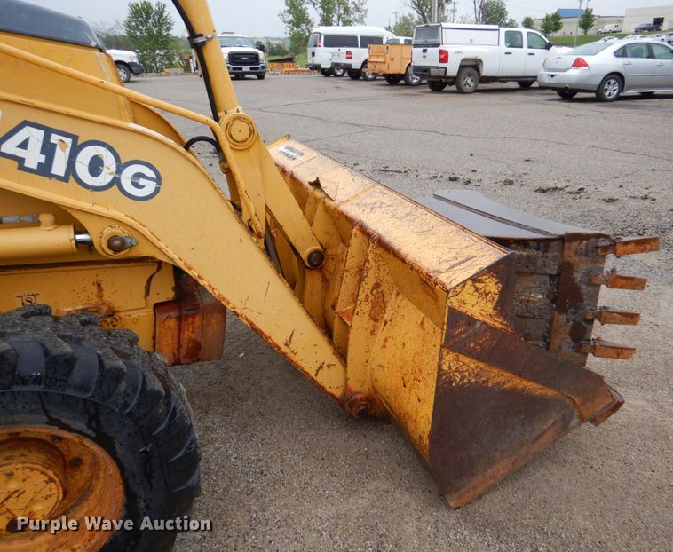 image for item DN7444 2003 John Deere 410G  backhoe