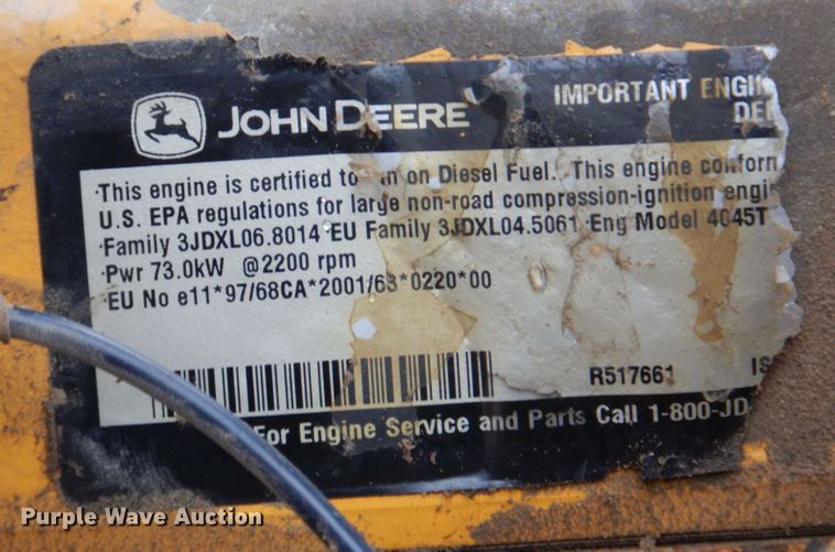image for item DN7444 2003 John Deere 410G  backhoe