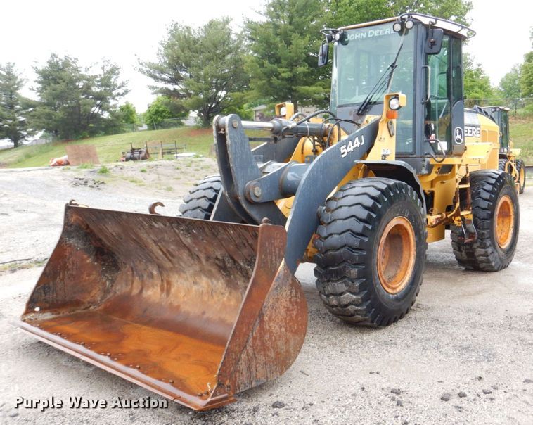 image for item DN7446 2007 John Deere 544J  wheel loader
