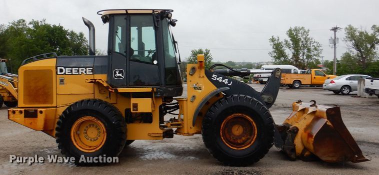 image for item DN7446 2007 John Deere 544J  wheel loader