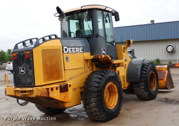image for item DN7446 2007 John Deere 544J  wheel loader