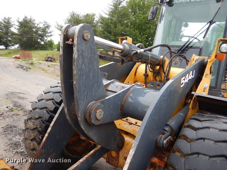 image for item DN7446 2007 John Deere 544J  wheel loader