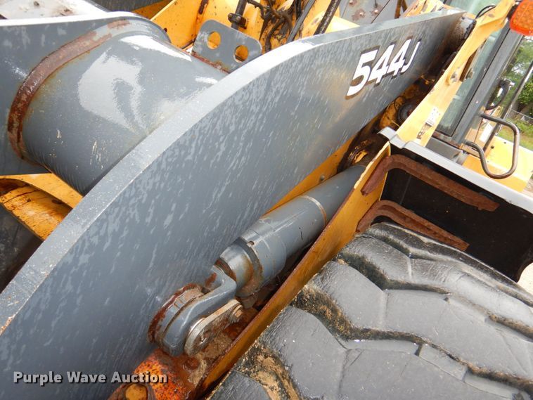 image for item DN7446 2007 John Deere 544J  wheel loader