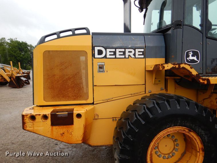 image for item DN7446 2007 John Deere 544J  wheel loader