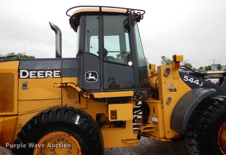 image for item DN7446 2007 John Deere 544J  wheel loader