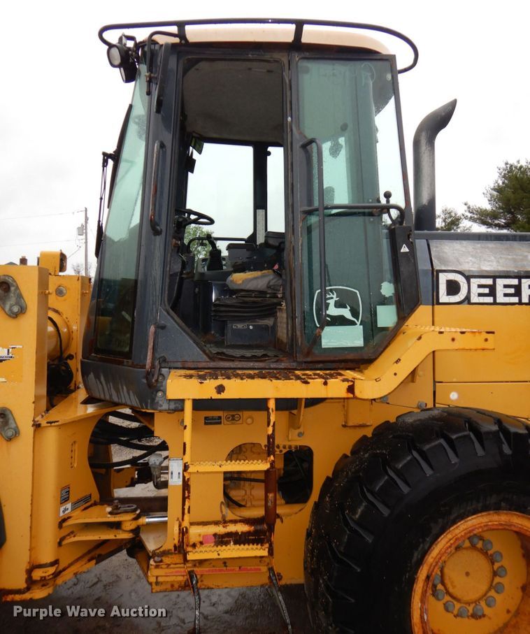 image for item DN7446 2007 John Deere 544J  wheel loader