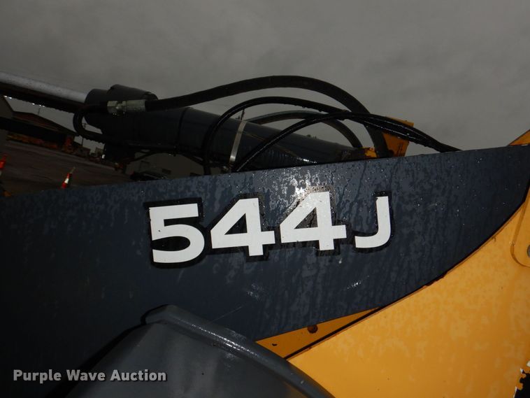 image for item DN7446 2007 John Deere 544J  wheel loader