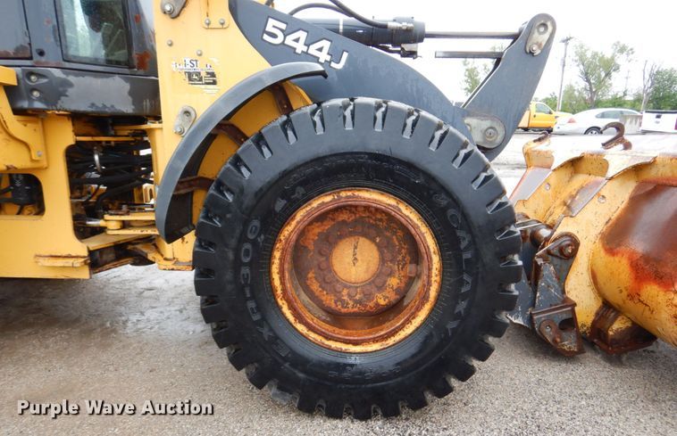 image for item DN7446 2007 John Deere 544J  wheel loader