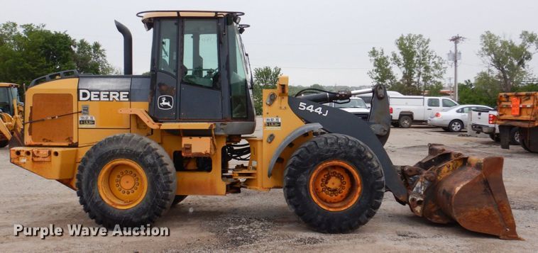 image for item DN7448 2005 John Deere 544J  wheel loader