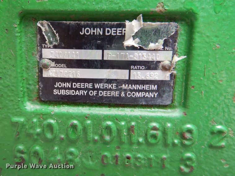 image for item DN7451 John Deere 7130  MFWD tractor