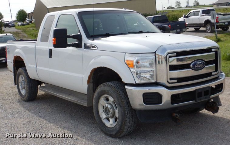 image for item DN7477 2016 Ford F250 Super Duty XLT  SuperCab pickup truck