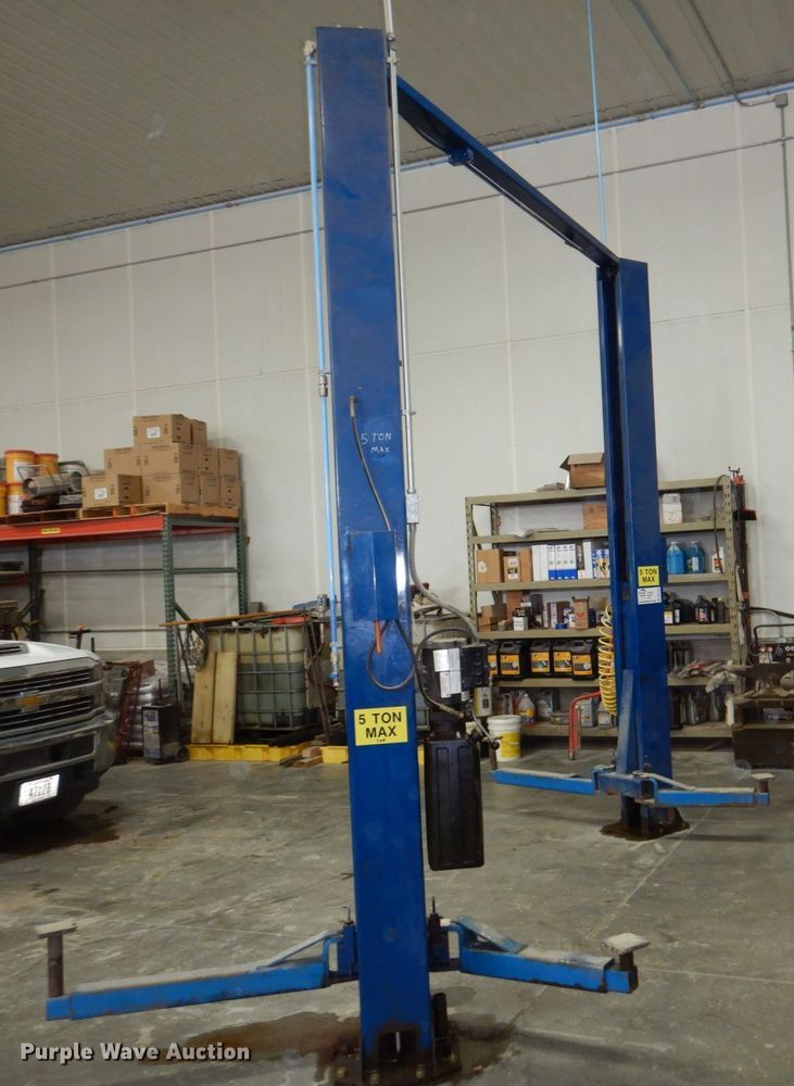 image for item DN7481 2004 Bend Pak MX-10ACX  two post automotive lift