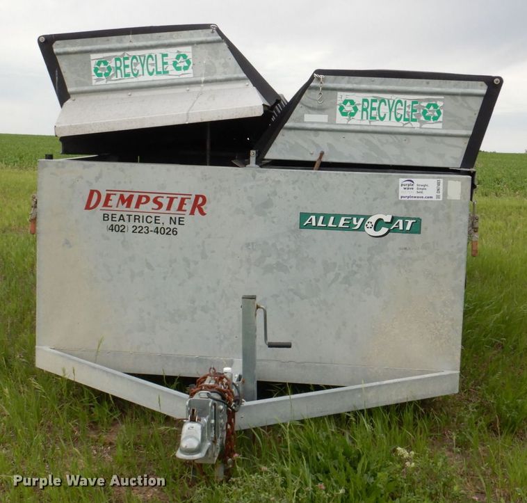 image for item DN7483 2010 Dempster  recycle trailer