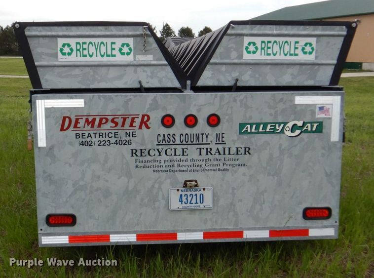 image for item DN7483 2010 Dempster  recycle trailer