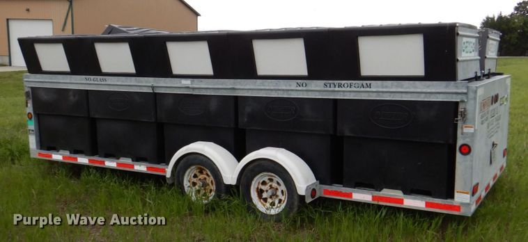 image for item DN7483 2010 Dempster  recycle trailer