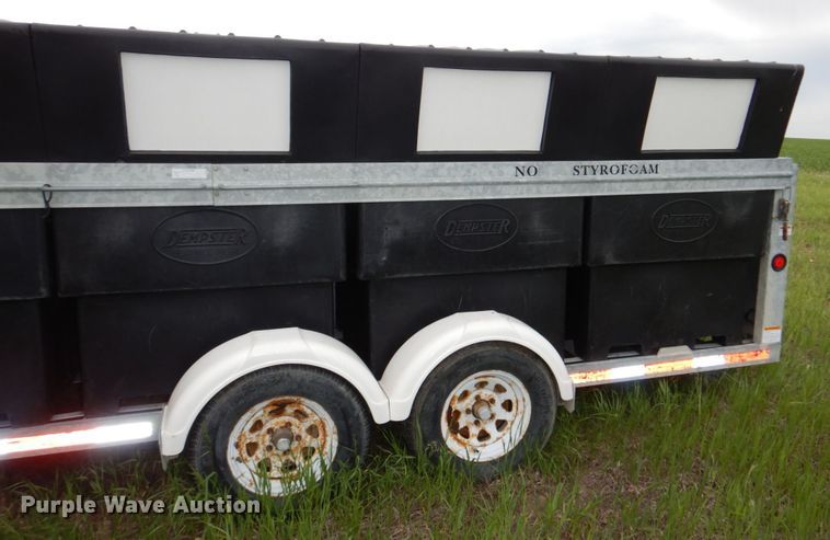 image for item DN7483 2010 Dempster  recycle trailer