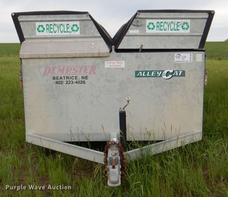 image for item DN7484 2010 Dempster  recycle trailer