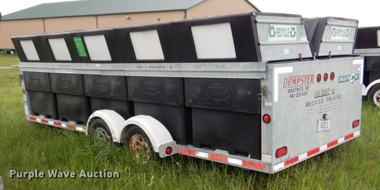 image for item DN7484 2010 Dempster  recycle trailer