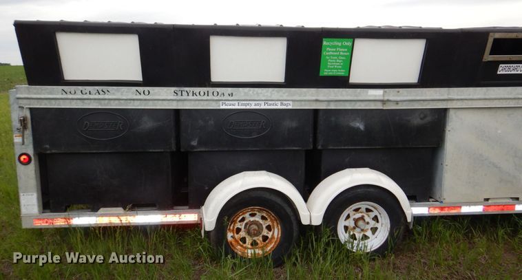 image for item DN7484 2010 Dempster  recycle trailer