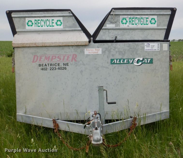 image for item DN7485 2010 Dempster  recycle trailer
