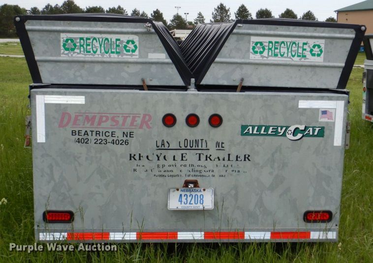 image for item DN7485 2010 Dempster  recycle trailer